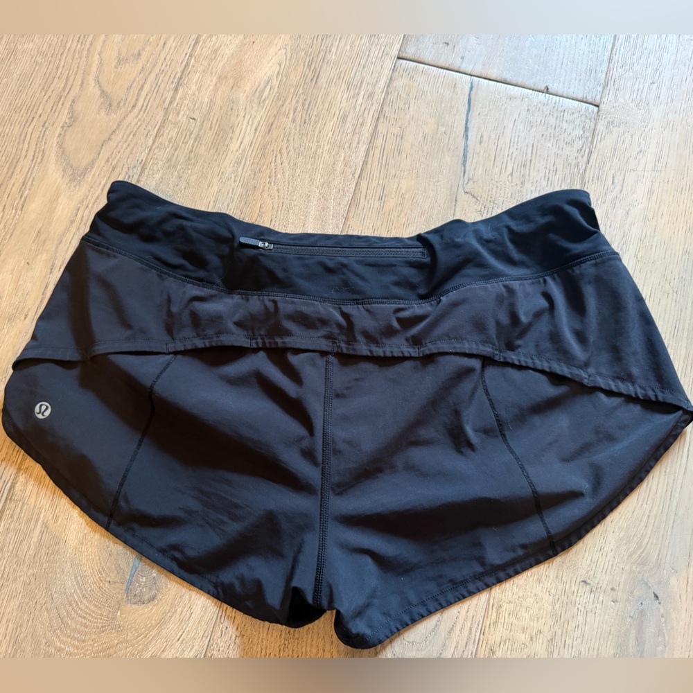 lululemon athletica Midnight Black Athletic Shorts